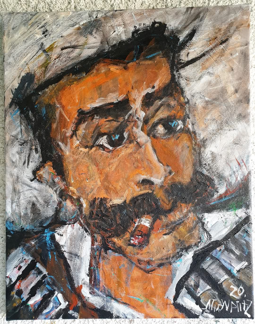 Artwork of Emiliano Zapata